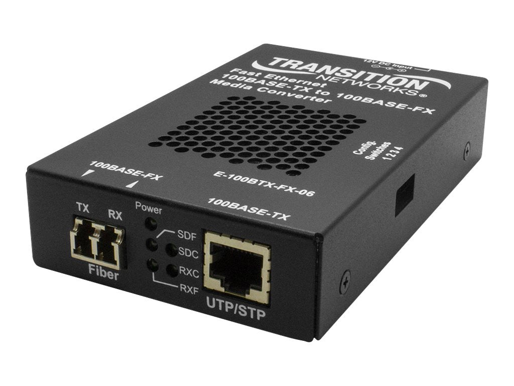 Convertidor de Medios Lantronix E-100BTX Series - vista 1