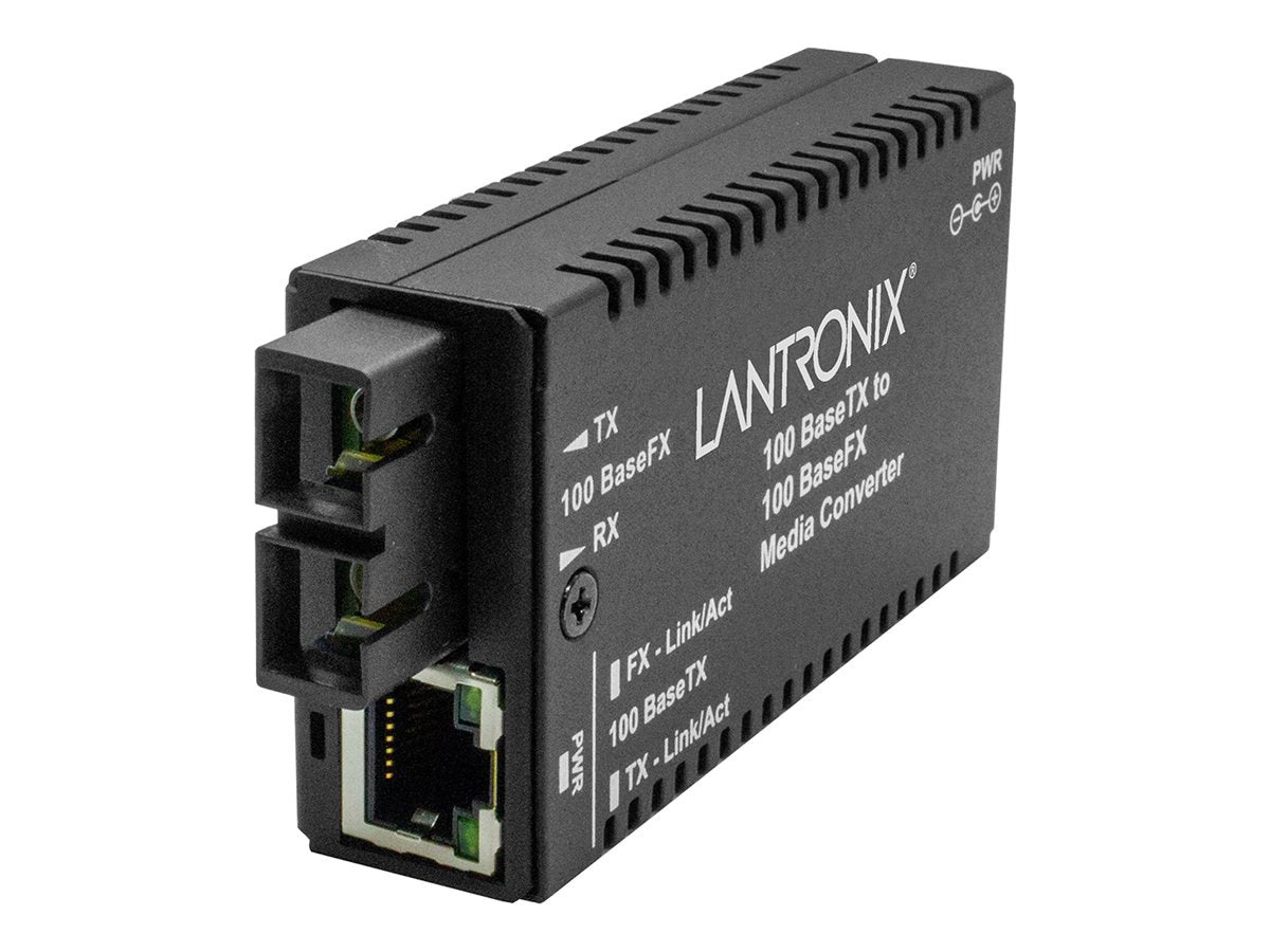 Convertidor de Medios Lantronix M/E-TX Series - vista 1