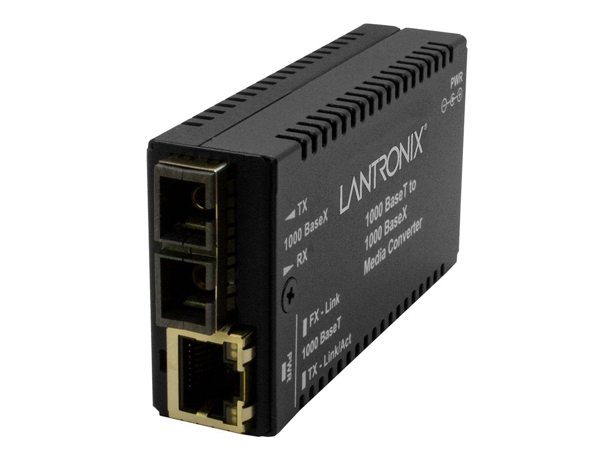 Convertidor de Medios Lantronix M/GE-T Series - vista 1