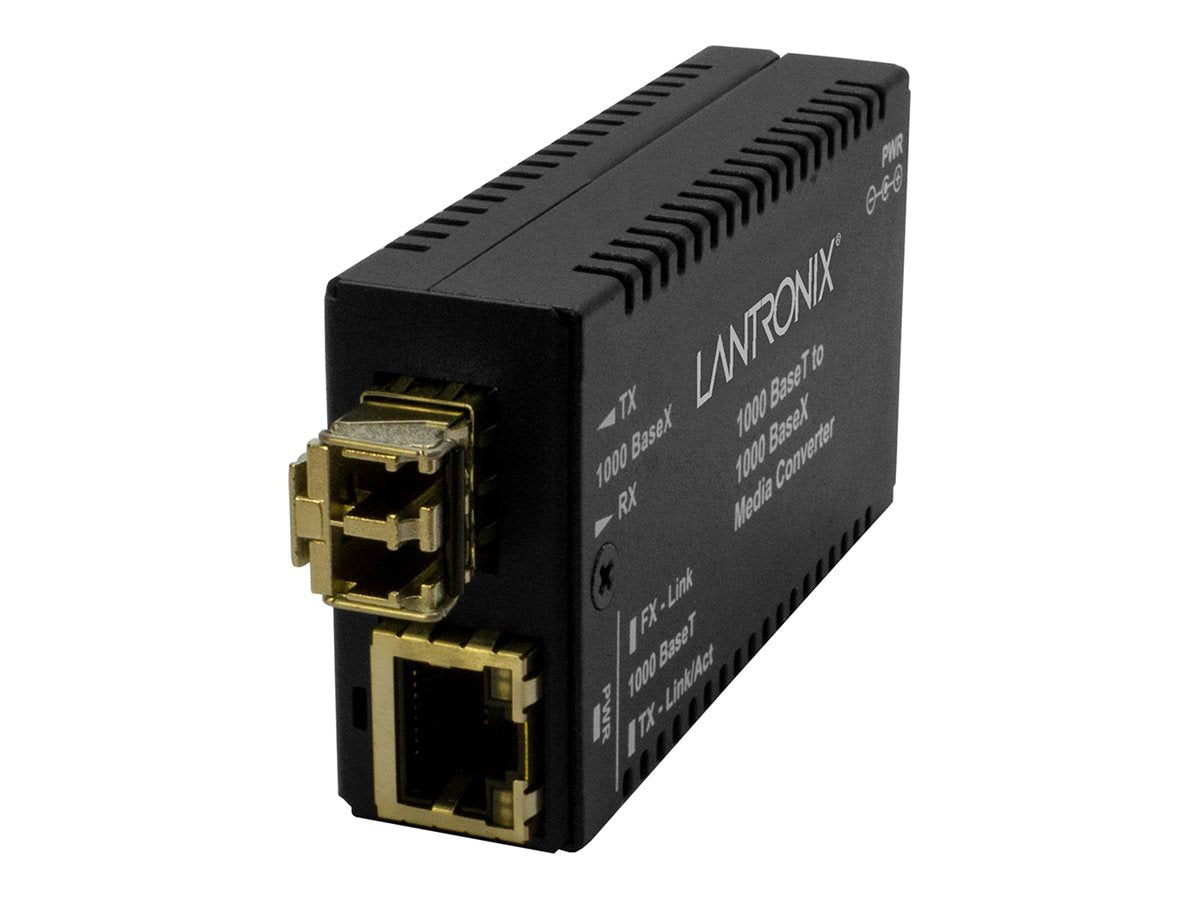 Convertidor de Medios Lantronix M/GE-T Series - vista 1