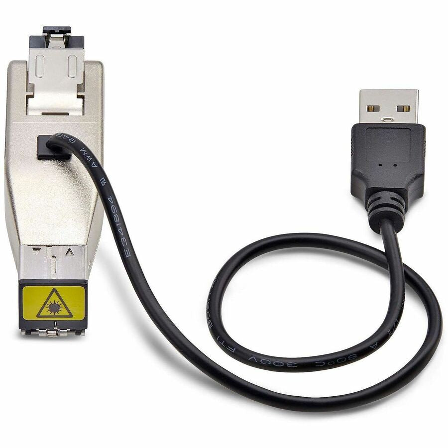 Convertidor de Medios StarTech.com StarTech Gigabit Fiber to RJ45 Ethernet Media Converter Dongle - vista 4