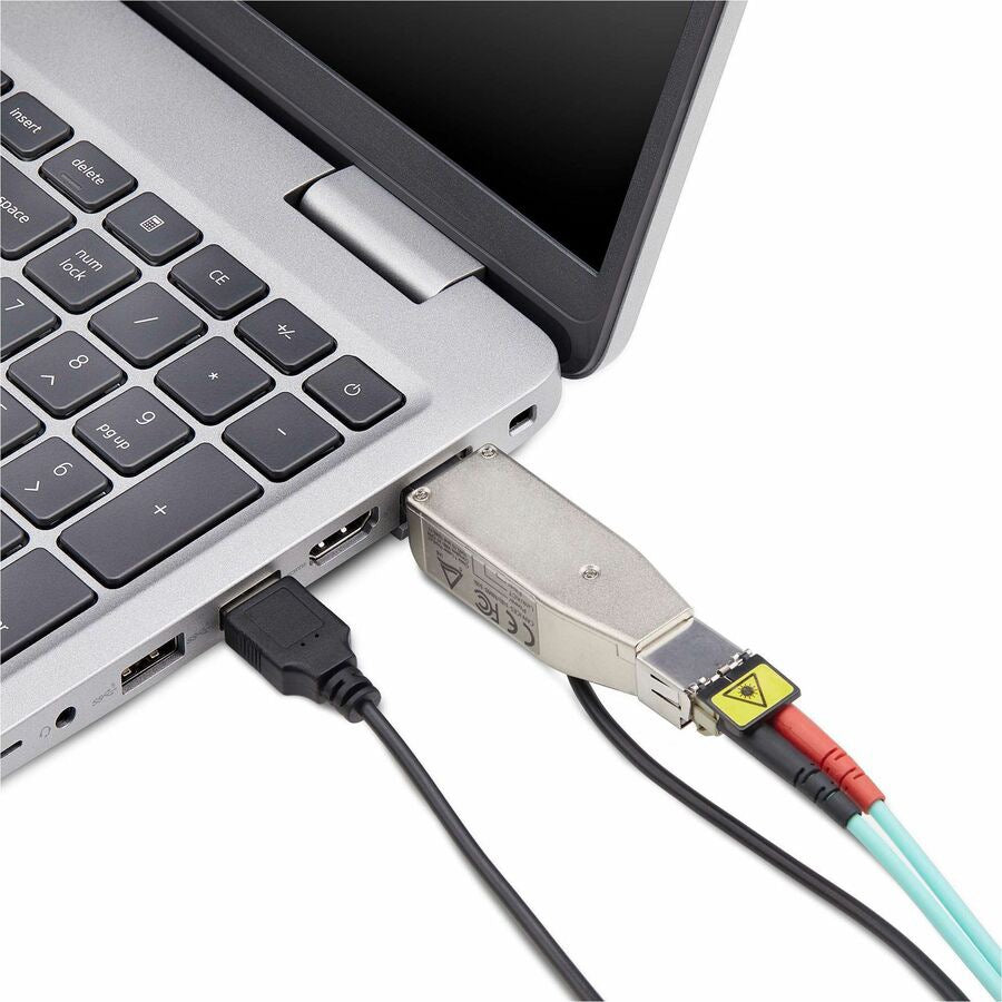 Convertidor de Medios StarTech.com StarTech Gigabit Fiber to RJ45 Ethernet Media Converter Dongle - vista 6