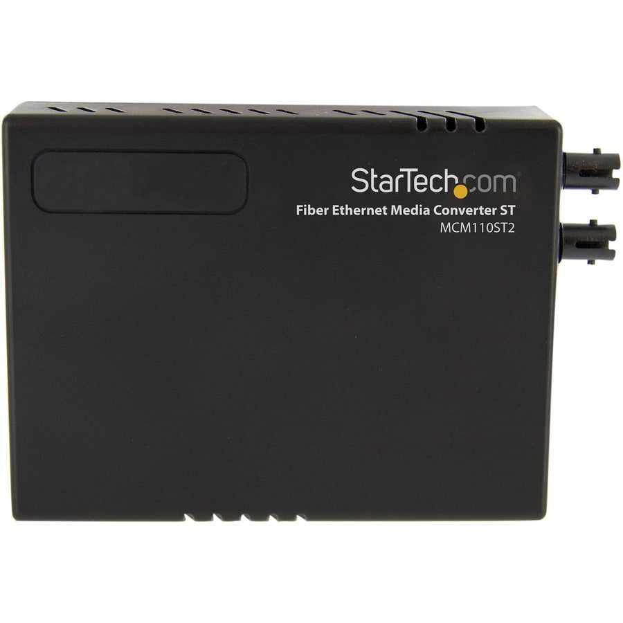 Convertidor de Medios StarTech.com StarTech Multi-Mode (MM) ST Fiber Media Converter - vista 2
