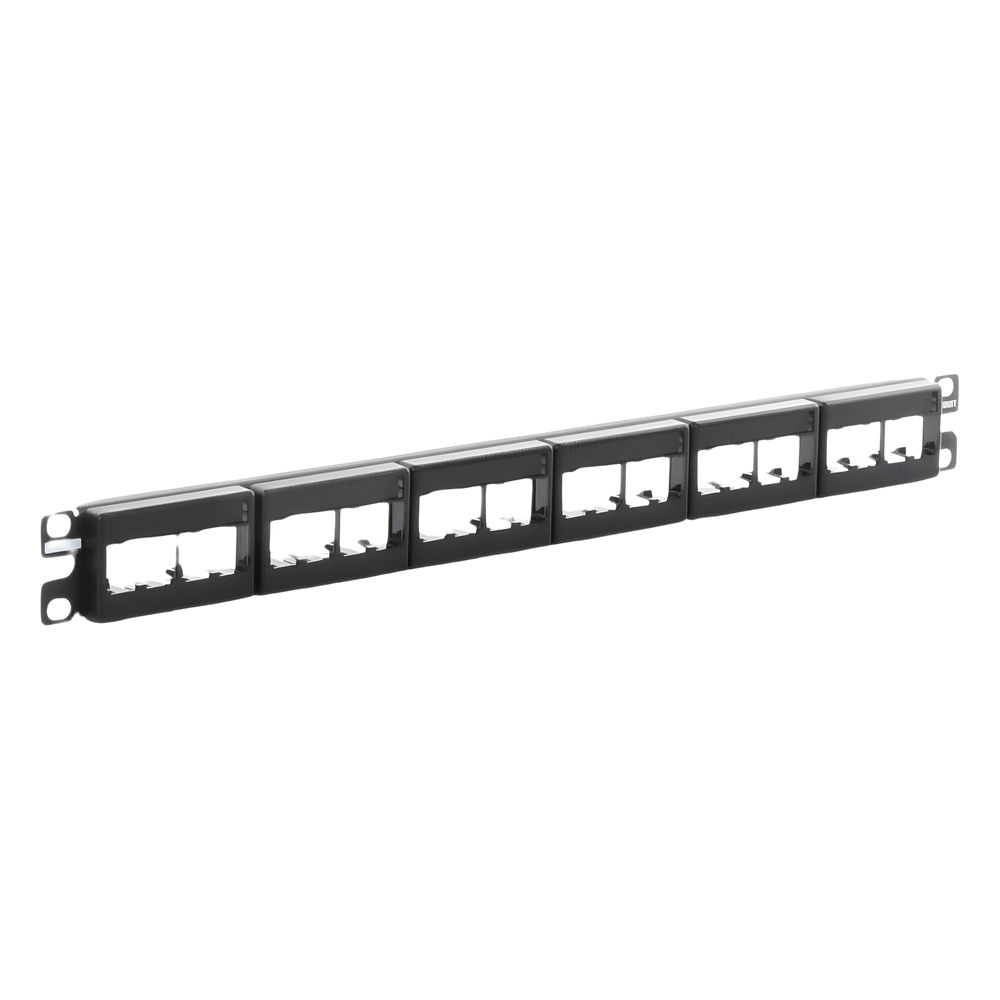 Panel de Parcheo Modular Mini-Com Panduit CPPL24WBLY
