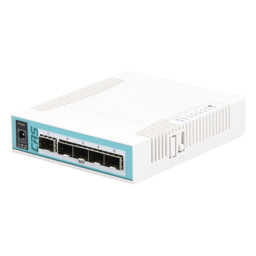 Cloud Core Switch Mikrotik CRS106-1C-5S 6 puertos