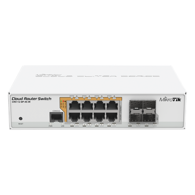 Cloud Router Switch Administrable L3 Mikrotik CRS112-8P-4S-IN