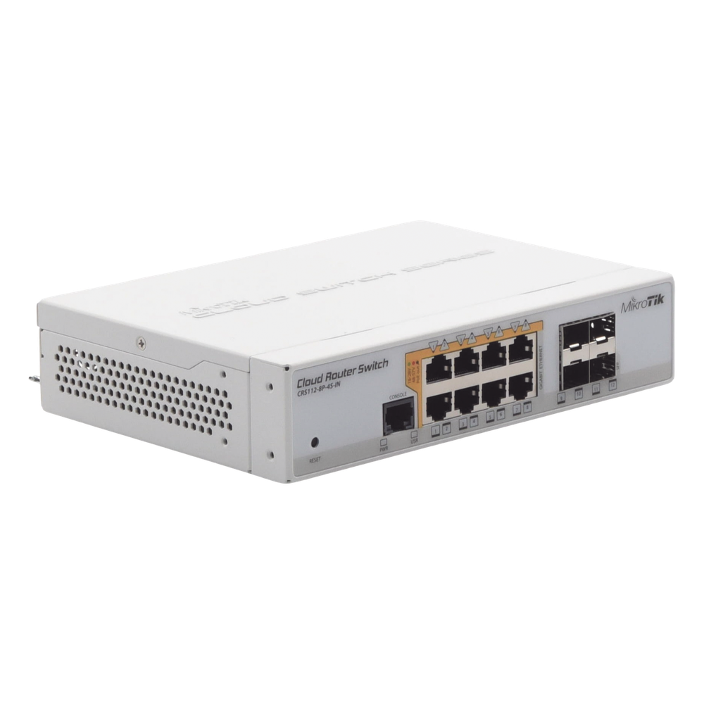 Cloud Router Switch Administrable L3 Mikrotik CRS112-8P-4S-IN