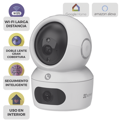 Cámra PT WiFi 2K Dual EZVIZ CS-H7C 512 GB