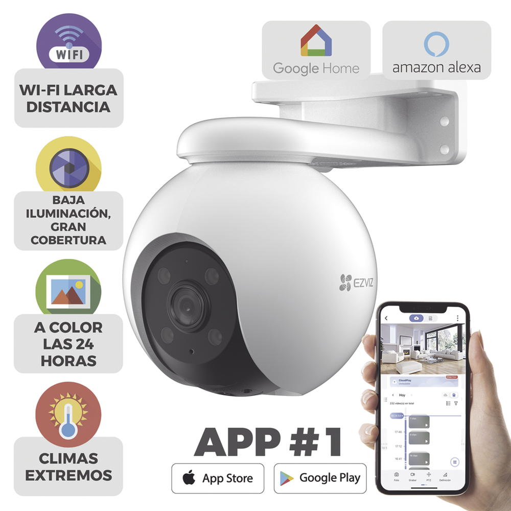 PT WiFi EZVIZ CS-H8-3K 512 GB