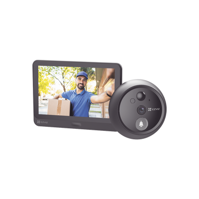 Mirilla y Pantalla Wi-Fi de Batería Recargable EZVIZ CS-HP4