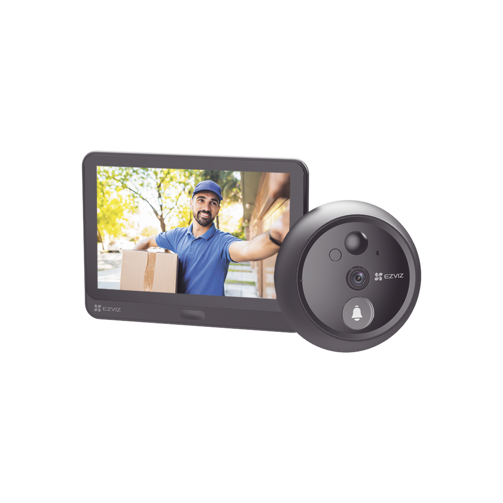 Mirilla y Pantalla Wi-Fi de Batería Recargable EZVIZ CS-HP4
