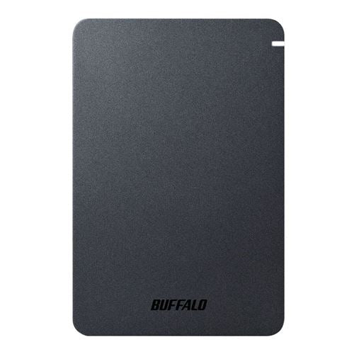 Disco Duro Externo Buffalo MiniStation 1TB USB 3.2 Gen 1 Portátil Negro — vista en diagonal