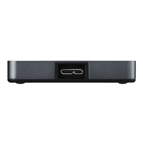 Disco Duro Externo Buffalo MiniStation 1TB USB 3.2 Gen 1 Portátil Negro — vista lateral