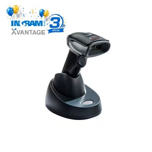 Dispositivo de mano Kit de lector de código de barras Honeywell Voyager XP 1472g - Negro - Inalámbrico Conecti - imagen 1