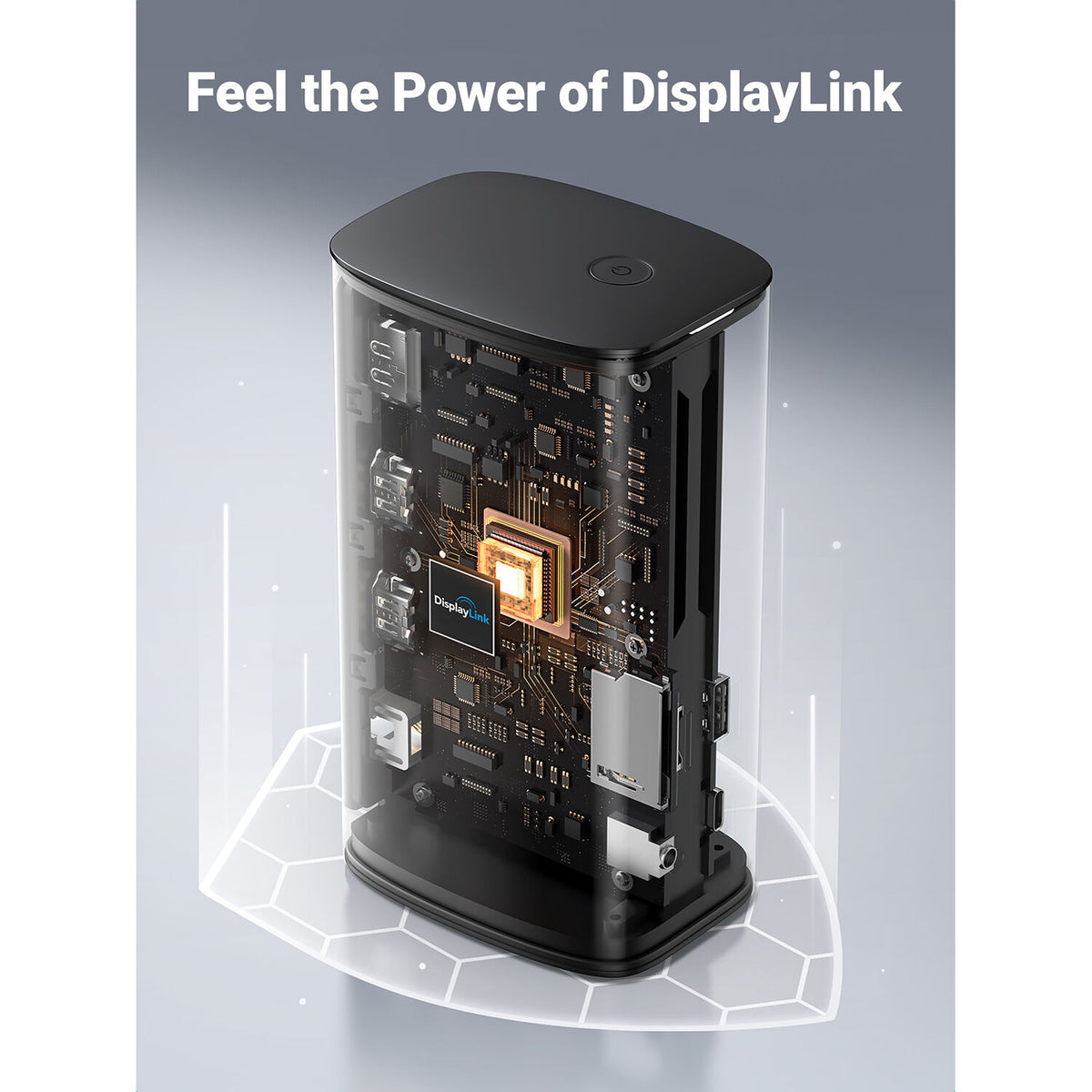 Docking Station UGREEN 12 en 1 Triple Pantalla 8K con Ethernet - puertos y conexiones