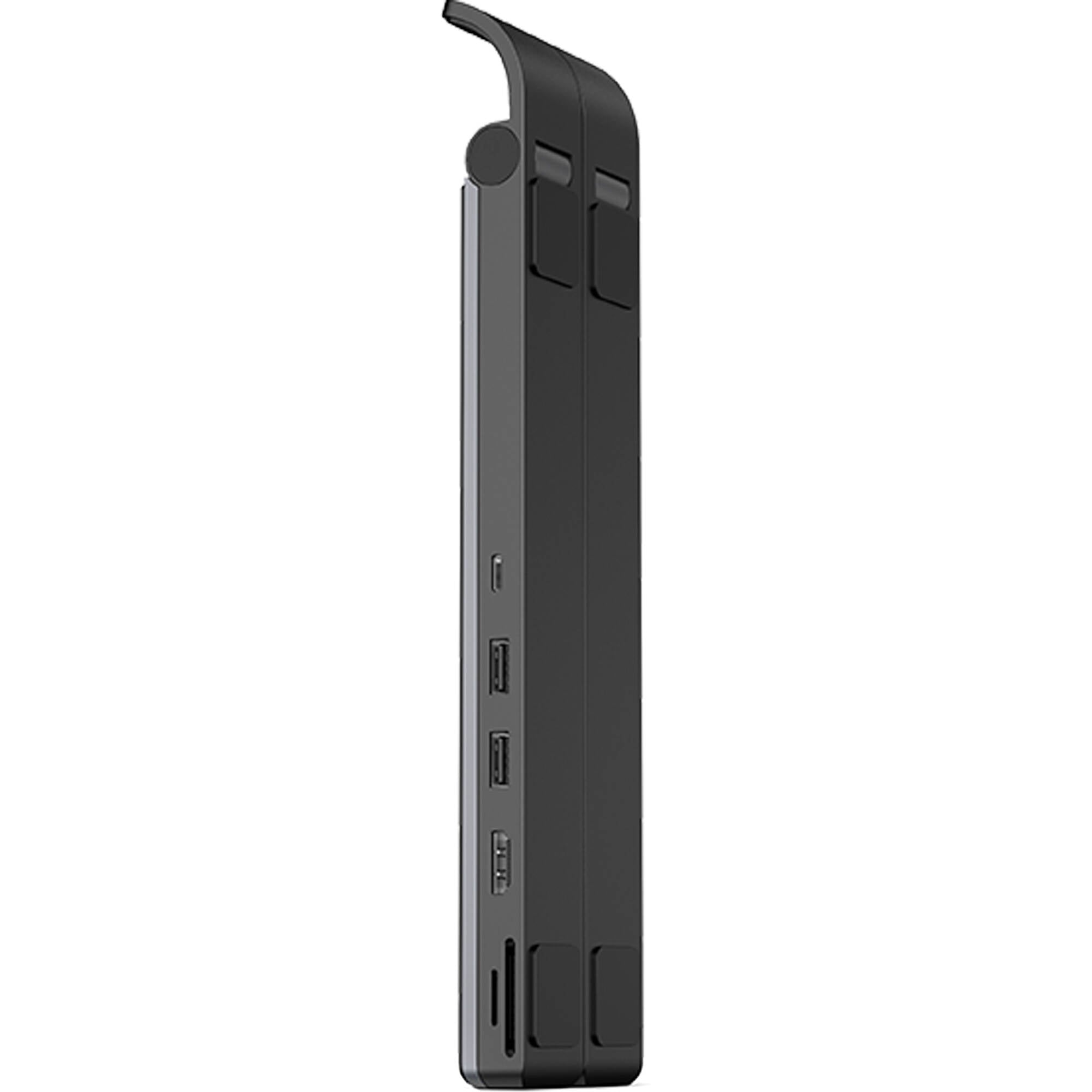 Docking Station UGREEN 5 en 1 con Soporte Regulable para Portátil - vista trasera