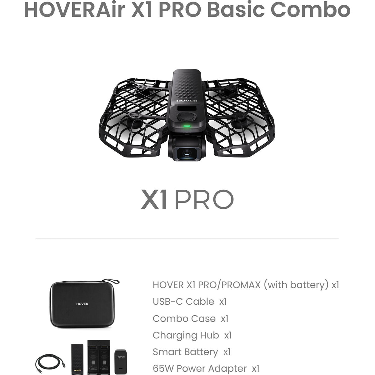 Dron HOVERAir X1 PRO Basic Combo 4K