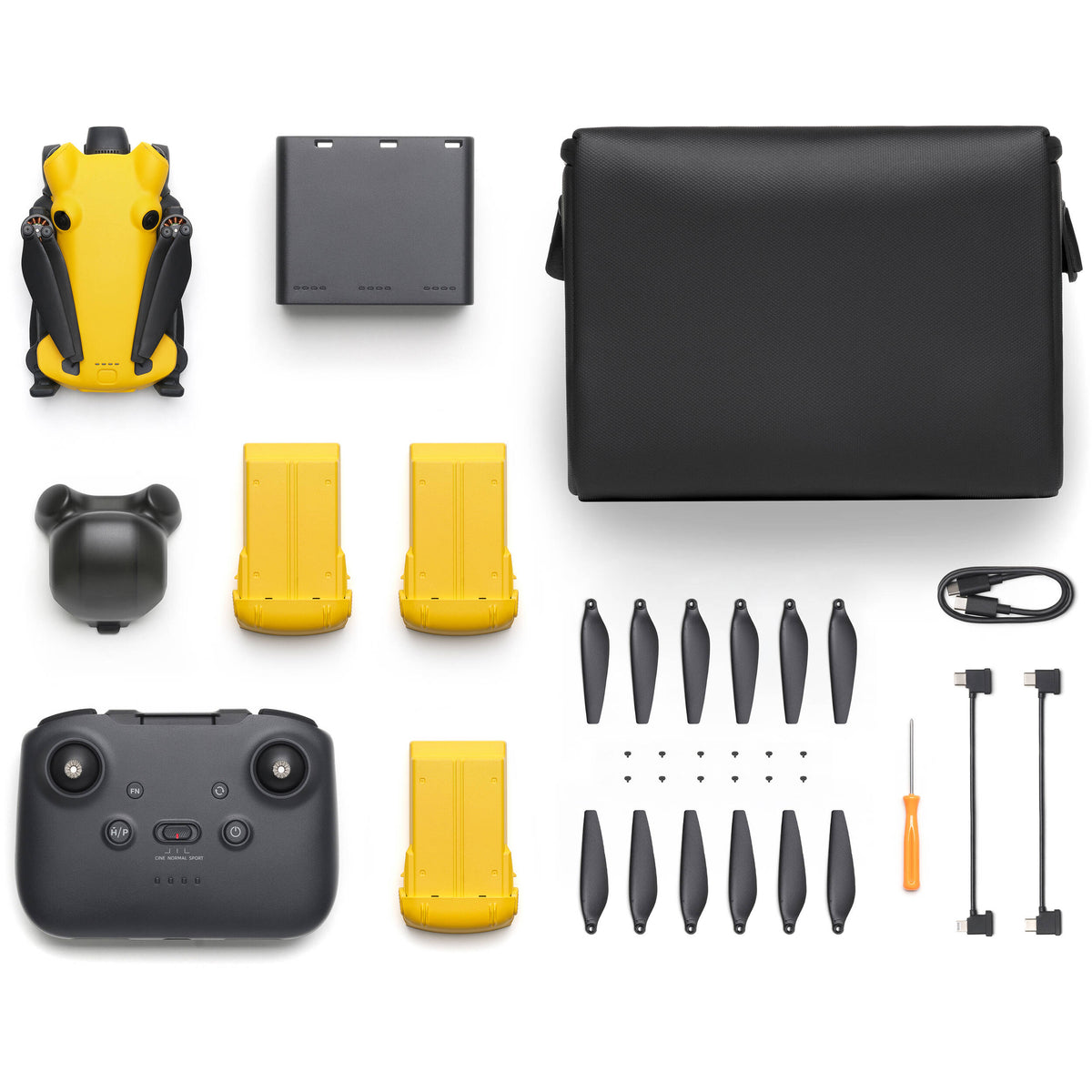 Dron SKYROVER X1 Combo Amarillo