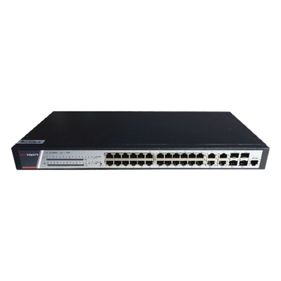 Switch Gigabit PoE+ Hikvision DS-3E2528P(B)