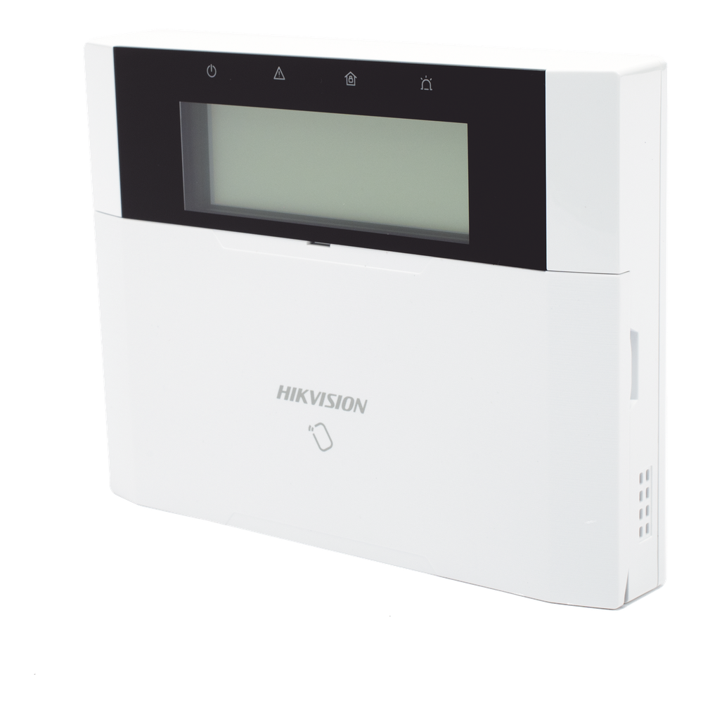 Teclado LCD con Lector de tag integrado Hikvision DS-PK1-LRT-HWB