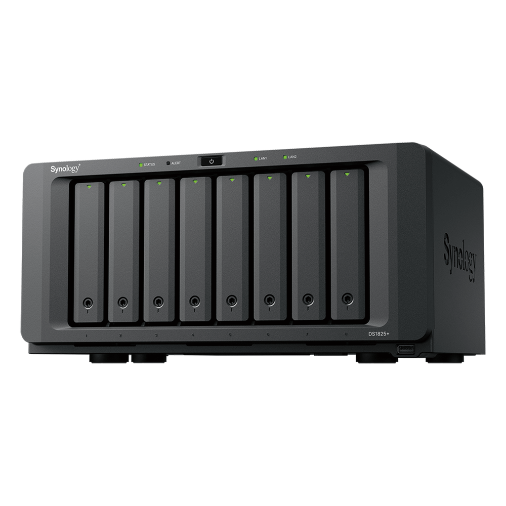 Servidor NAS de 8 Bahías Synology DS1825PLUS 324 TB