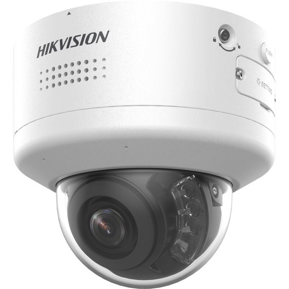Cámara Domo 6 megapixel Hikvision DS2CD2766G2HIPTRZS2U/SL