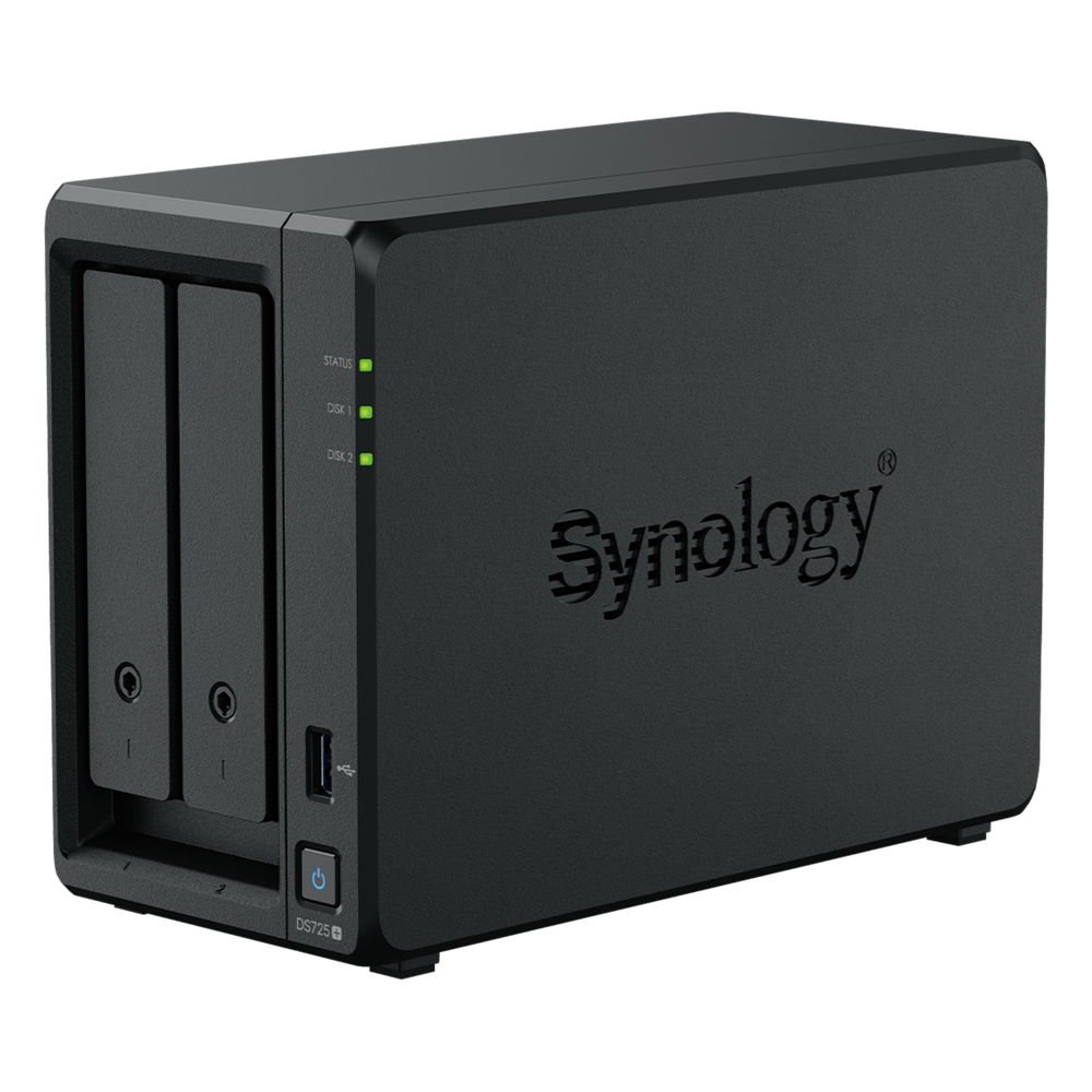 Servidor NAS de 2 Bahías Synology DS725PLUS 126 TB