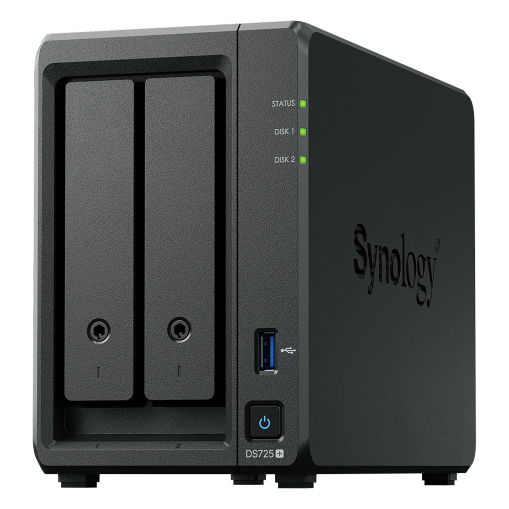Servidor NAS de 2 Bahías Synology DS725PLUS 126 TB