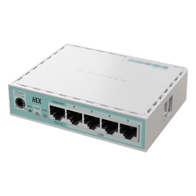 Router Mikrotik E50UG hEX E50UG 5 puertos