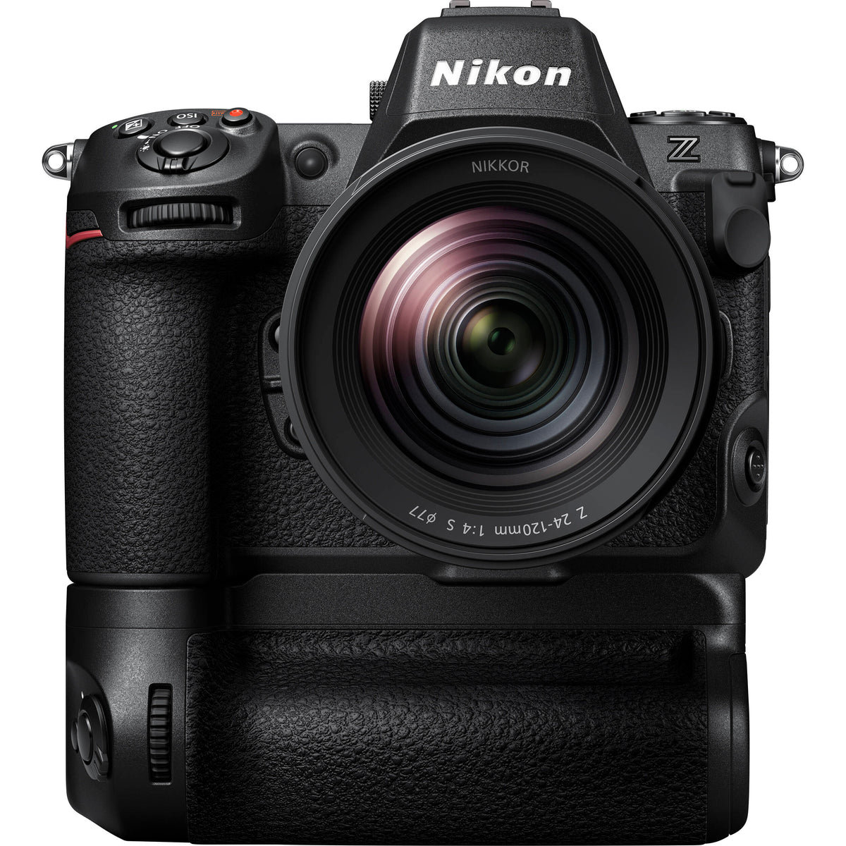 Empuñadura Nikon MB-N12 Power Battery Pack - puertos y conexiones