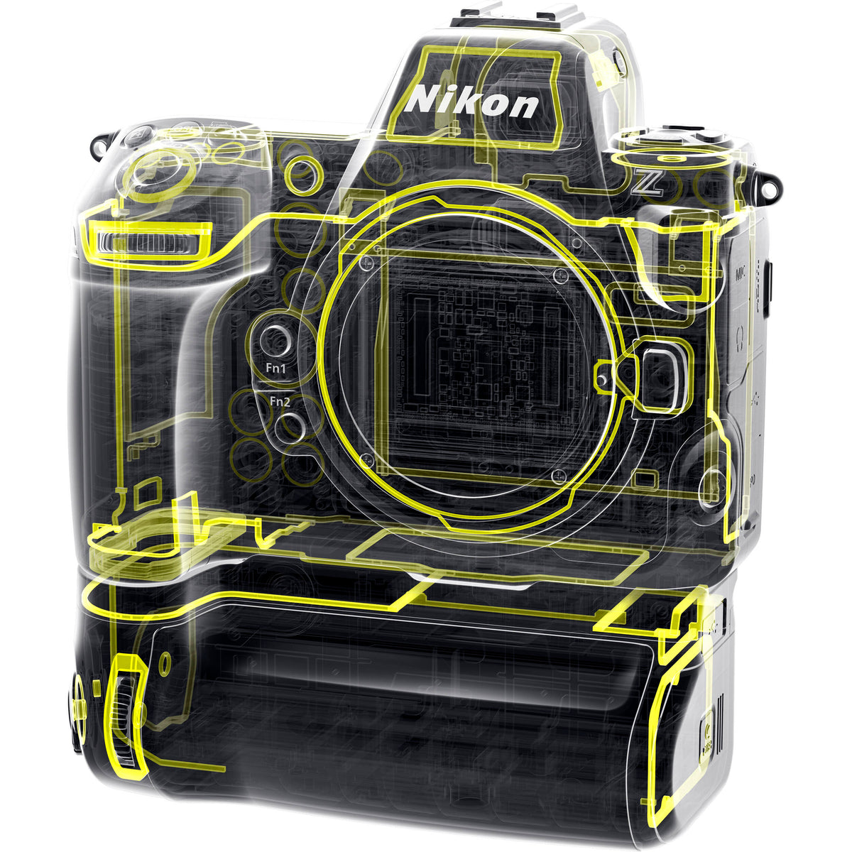Empuñadura Nikon MB-N12 Power Battery Pack - detalle