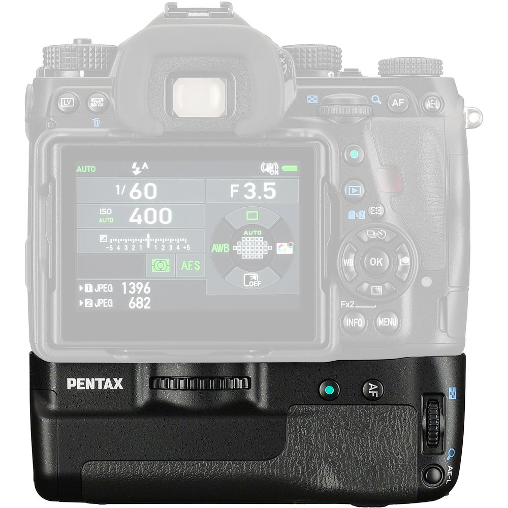 Empuñadura Pentax D-BG6 - vista trasera
