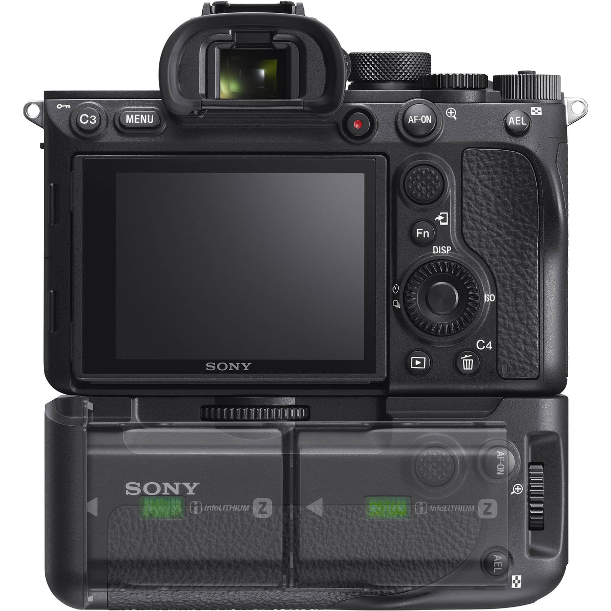 Empuñadura Sony VG-C4EM Vertical - puertos y conexiones