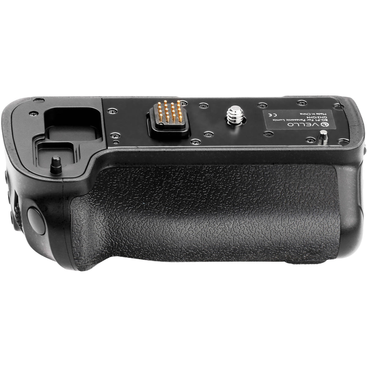 Empuñadura Vello BG-P1 para Panasonic Lumix GH3 y GH4 - vista frontal