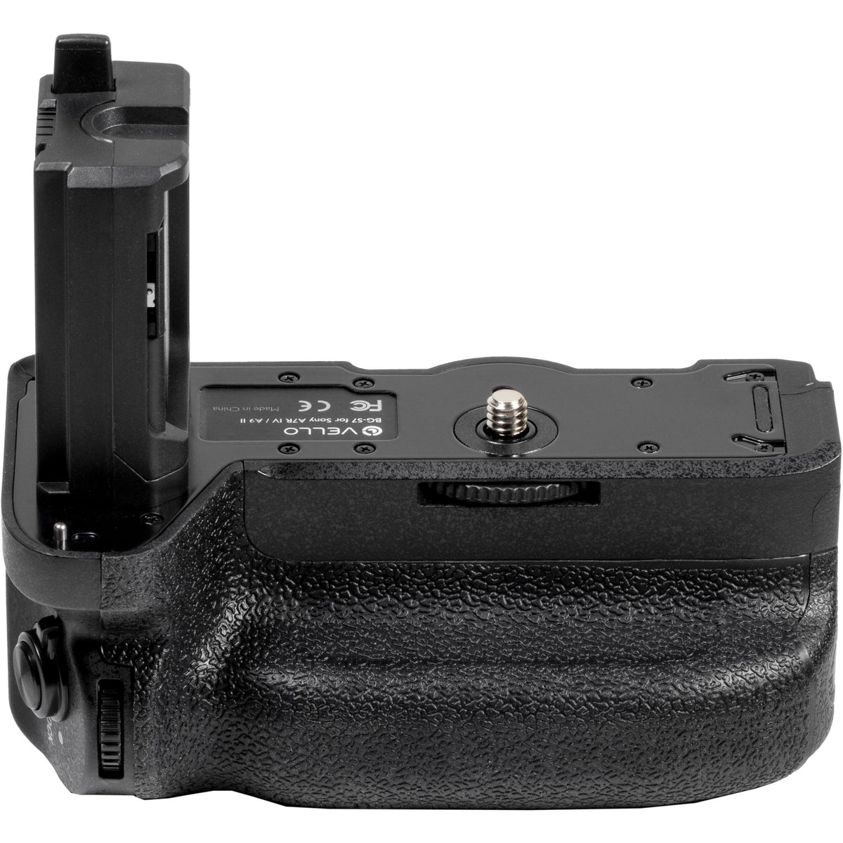 Empuñadura Vello BG-S7 para Sony a1, a9 II, a7S III, a7R V, a7R IV, a7 V, y a7 IV Series - vista frontal