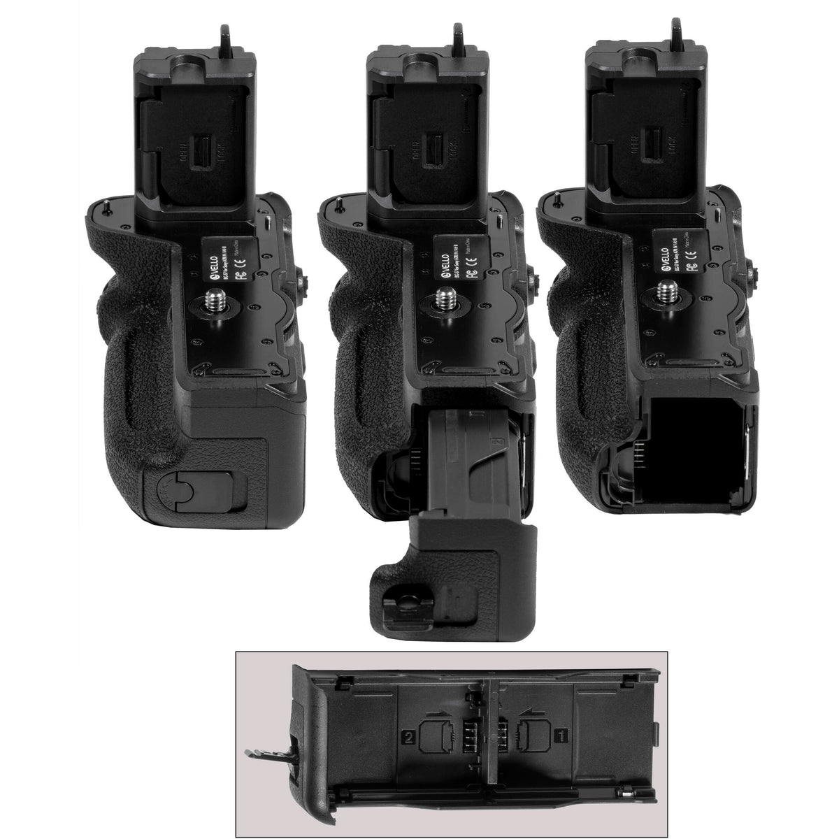 Empuñadura Vello BG-S7 para Sony a1, a9 II, a7S III, a7R V, a7R IV, a7 V, y a7 IV Series - detalle