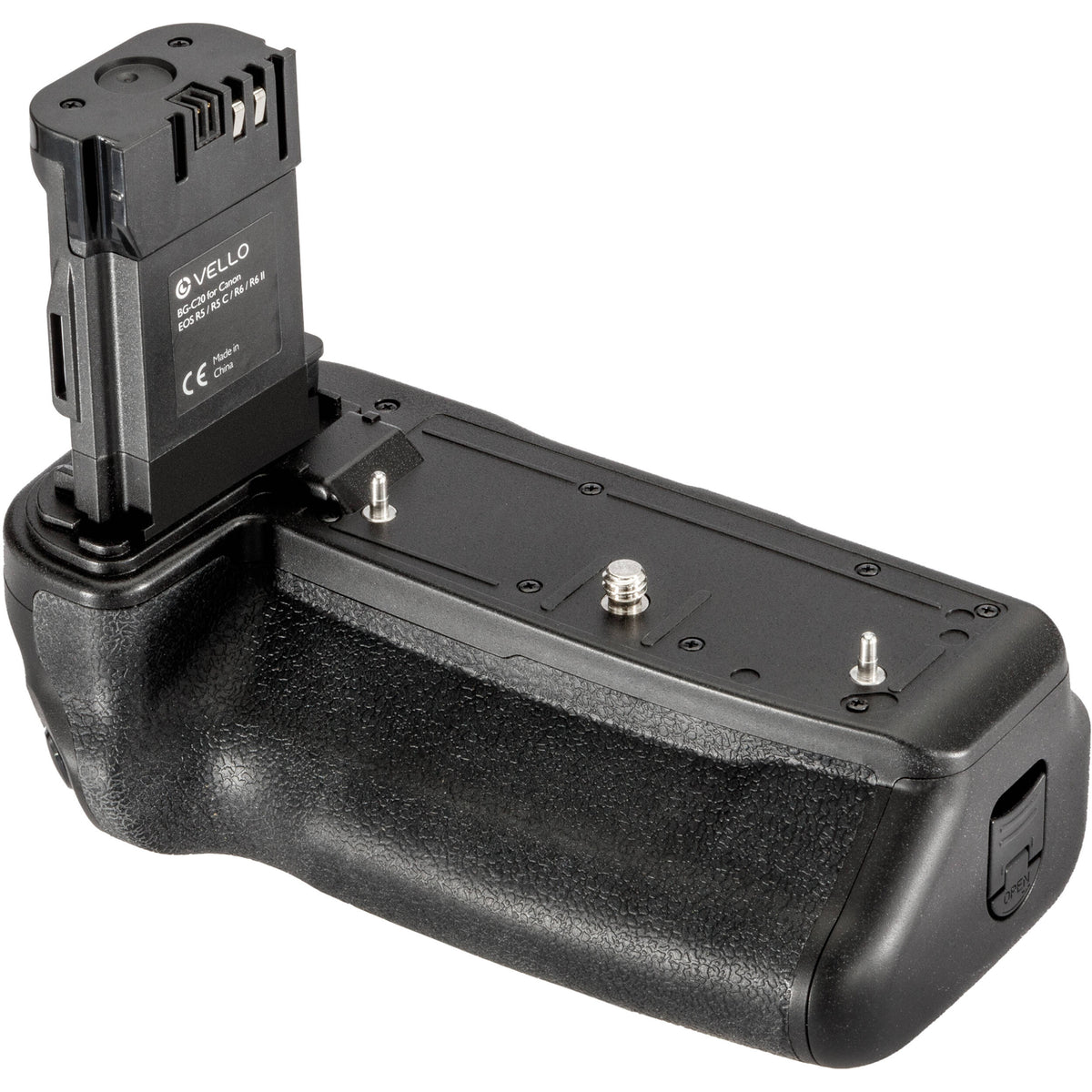 Empuñadura Vello para Canon EOS R5 C, R5, R6 II, y R6 - vista trasera