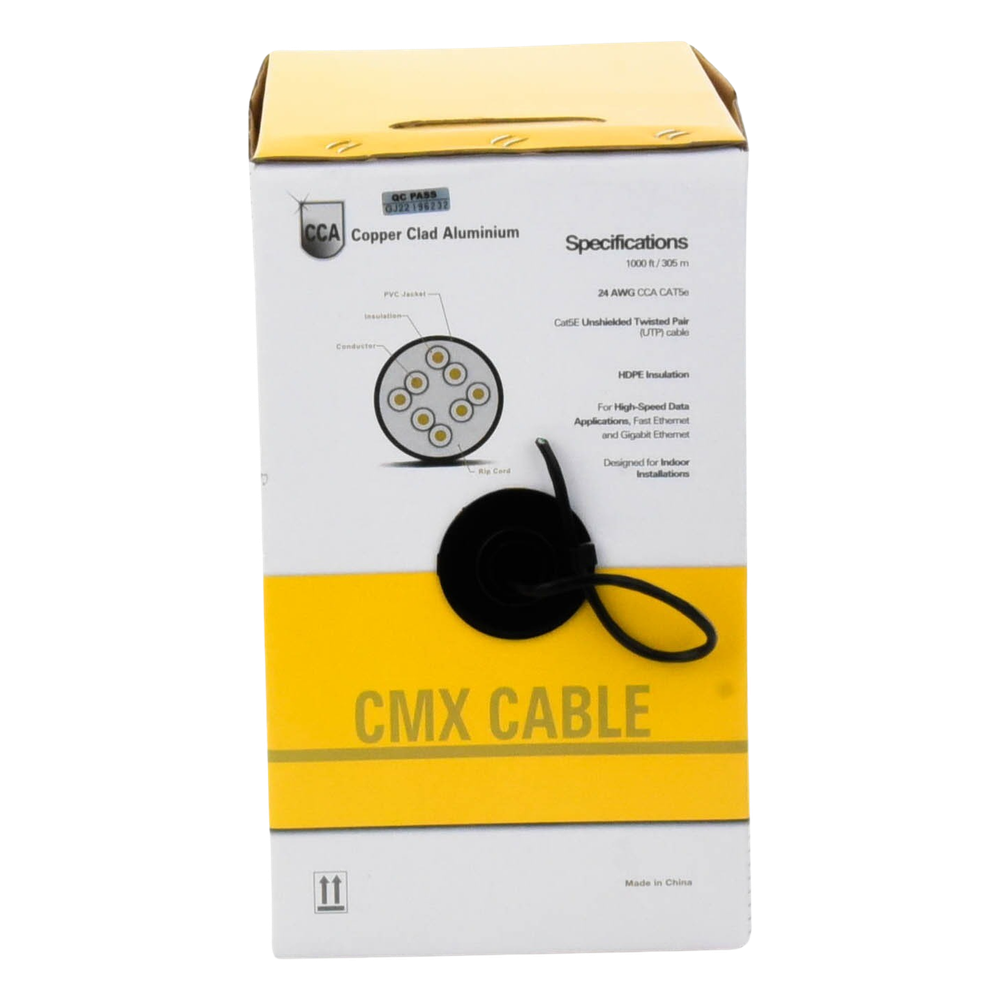 Bobina de Cable LinkedPro EP-CAT-5E-V2B 305 m Cat 5e Interior