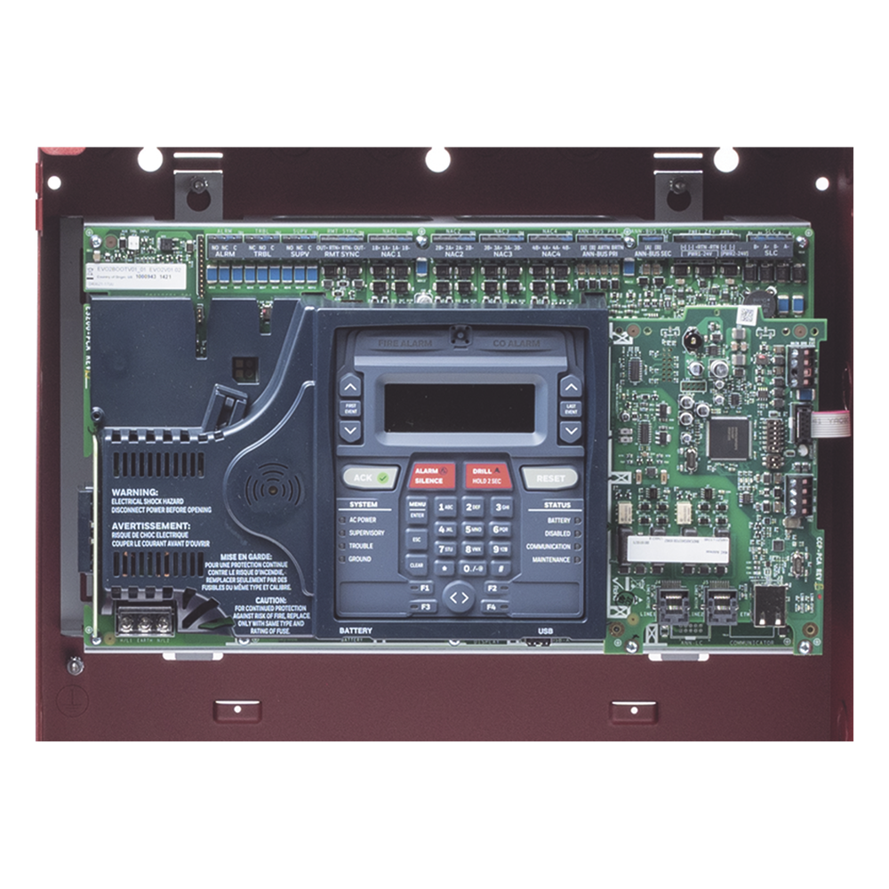 Panel de Detección de Incendio Direccionable Fire-Lite ES-200XI