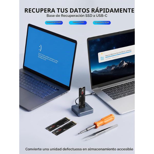 estacion-acoplamiento-acasis-m04-m2-nvme-sata-usb-c-10gbps-ssd-2230-2242-2260-2280-gris-oscuro-vista_1