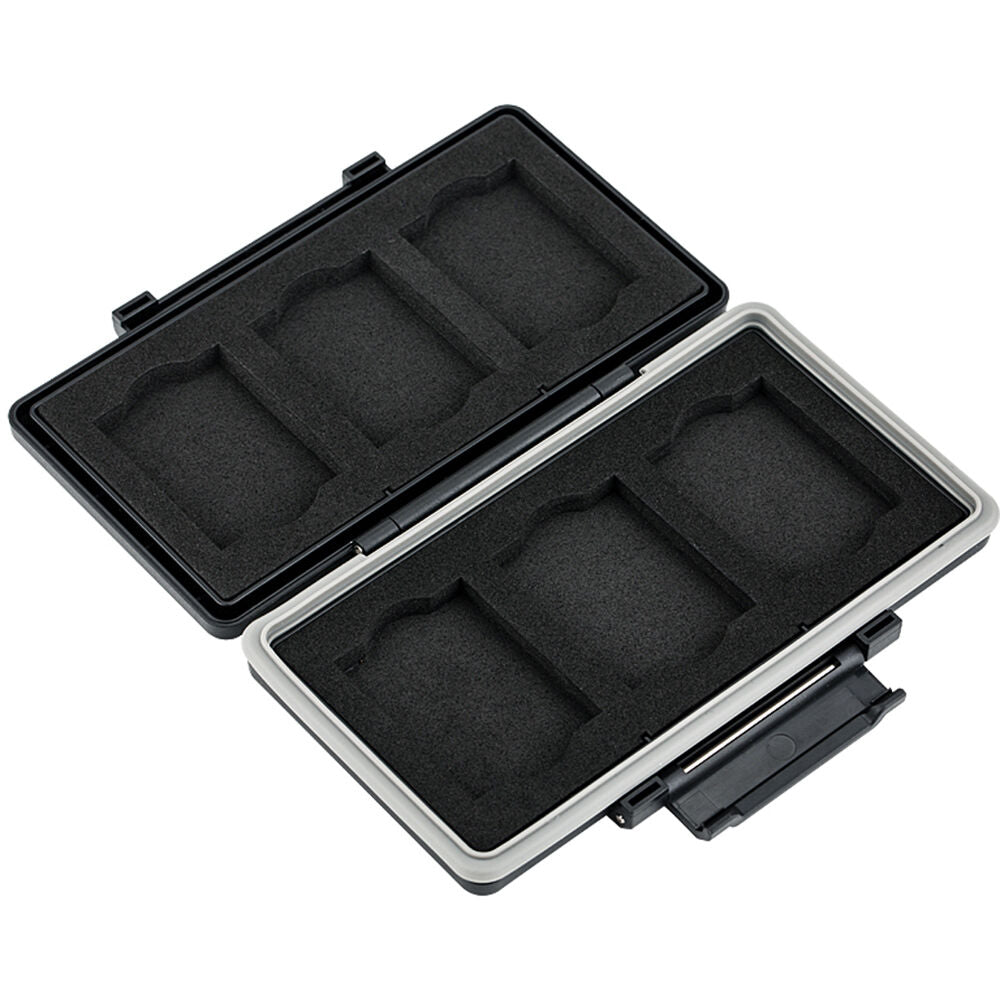 Estuche para Tarjetas JJC JCR-XQD6 - vista lateral