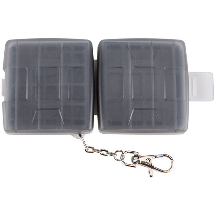 Estuche para Tarjetas JJC MC-10D (Gris) - vista lateral