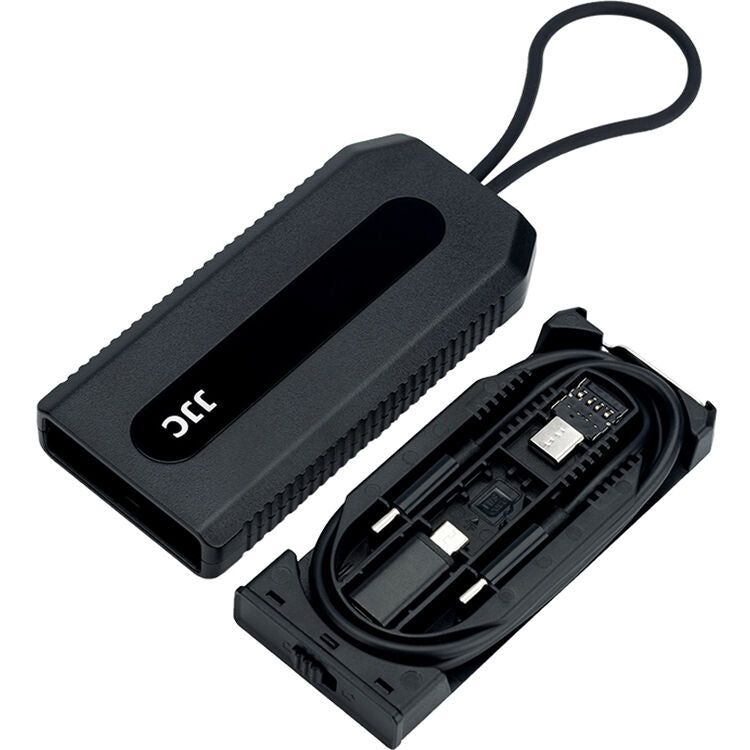 Estuche para Tarjetas JJC MCK-CS1 Multi-Functional Data Cable Set con (Negro) - en uso