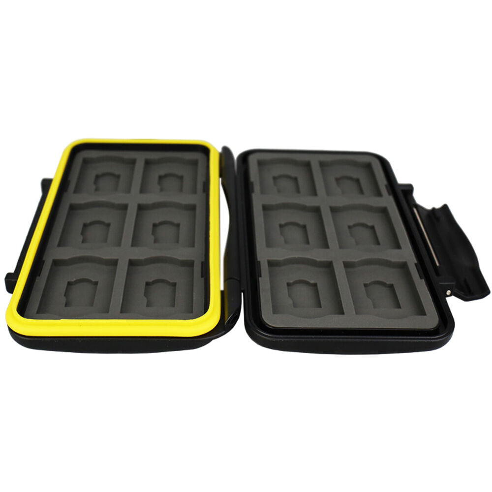 Estuche para Tarjetas JJC (Negro) MC-SDMSD24 - vista trasera