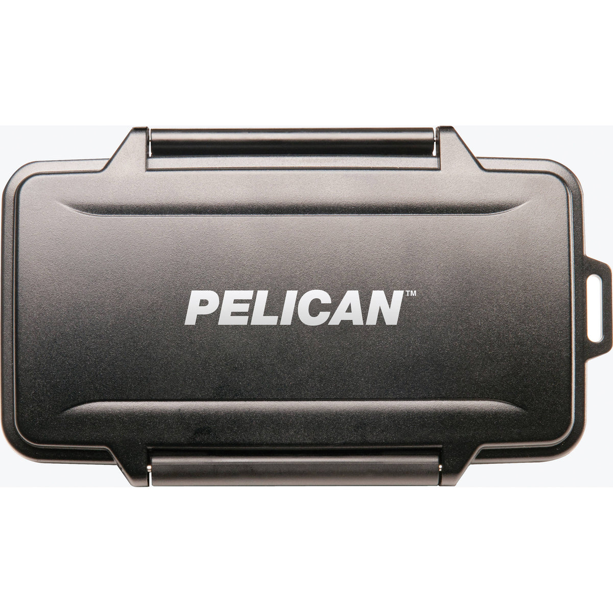 Estuche para Tarjetas Pelican 0915 para 12 SD, 6 miniSD, y 6 microSD (Negro) - vista frontal