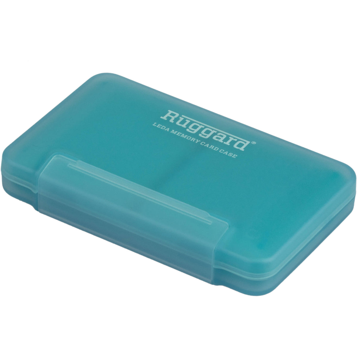 Estuche para Tarjetas Ruggard LEDA para 8 SD (Azul) - vista trasera