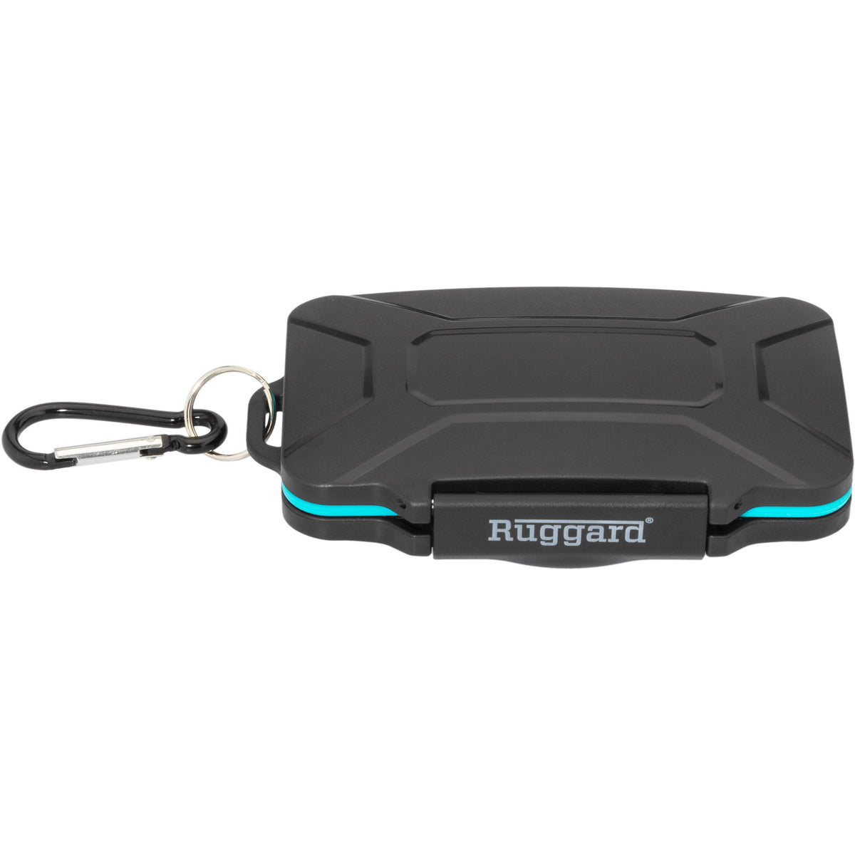 Estuche para Tarjetas Ruggard Leda para CF/CFast (Negro) - vista trasera