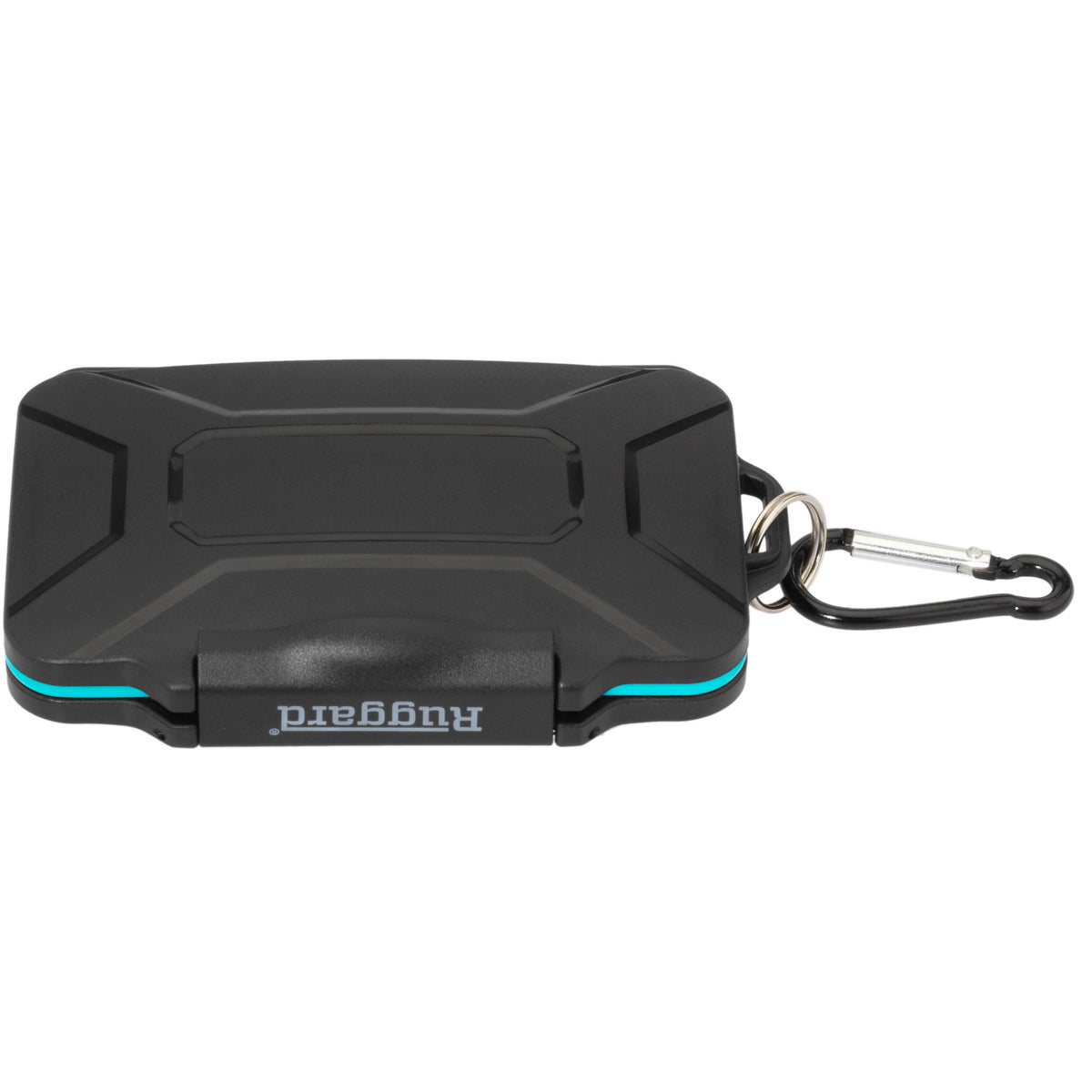 Estuche para Tarjetas Ruggard Leda para CF/CFast (Negro) - vista lateral