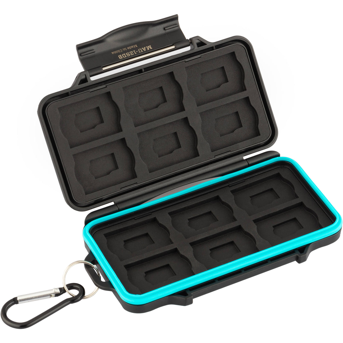 Estuche para Tarjetas Ruggard Leda para SD & microSD (Negro) - vista principal