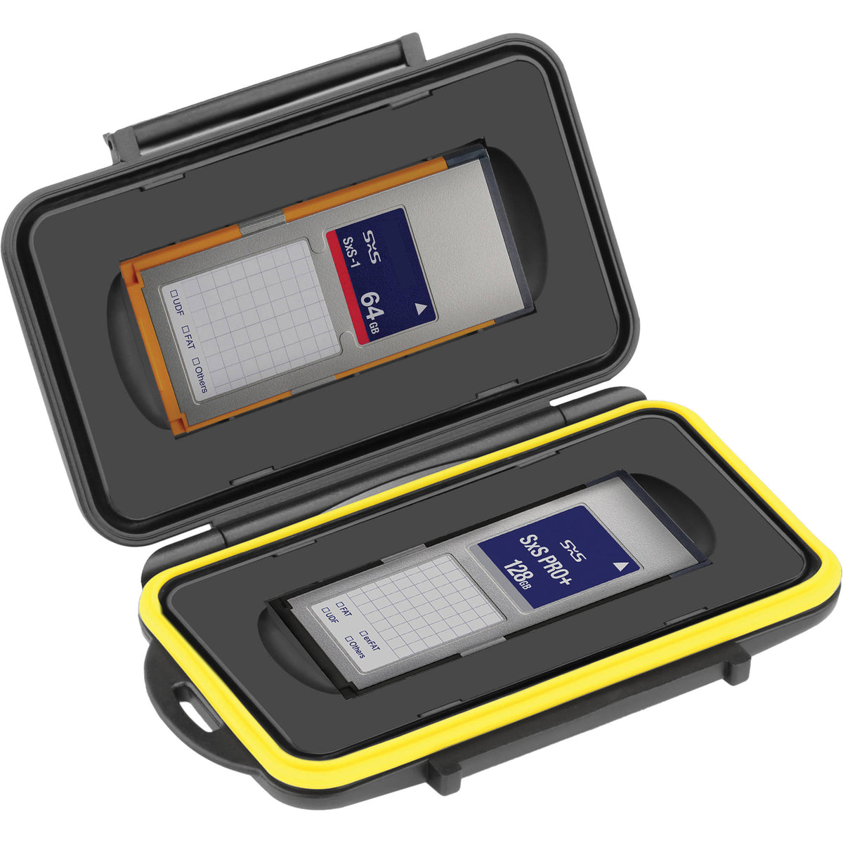 Estuche para Tarjetas Ruggard para Up to 2 SxS - puertos y conexiones